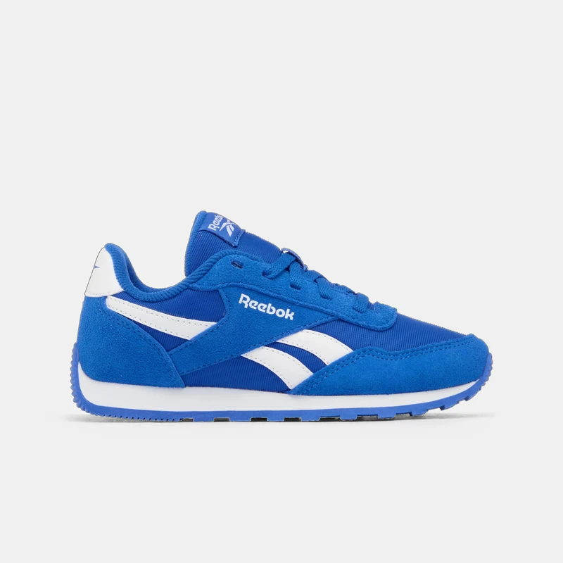 Reebok Glide Low Sneaker, OPTIMUMBLUE/OPTIMUMBLUE/White, 3 UK