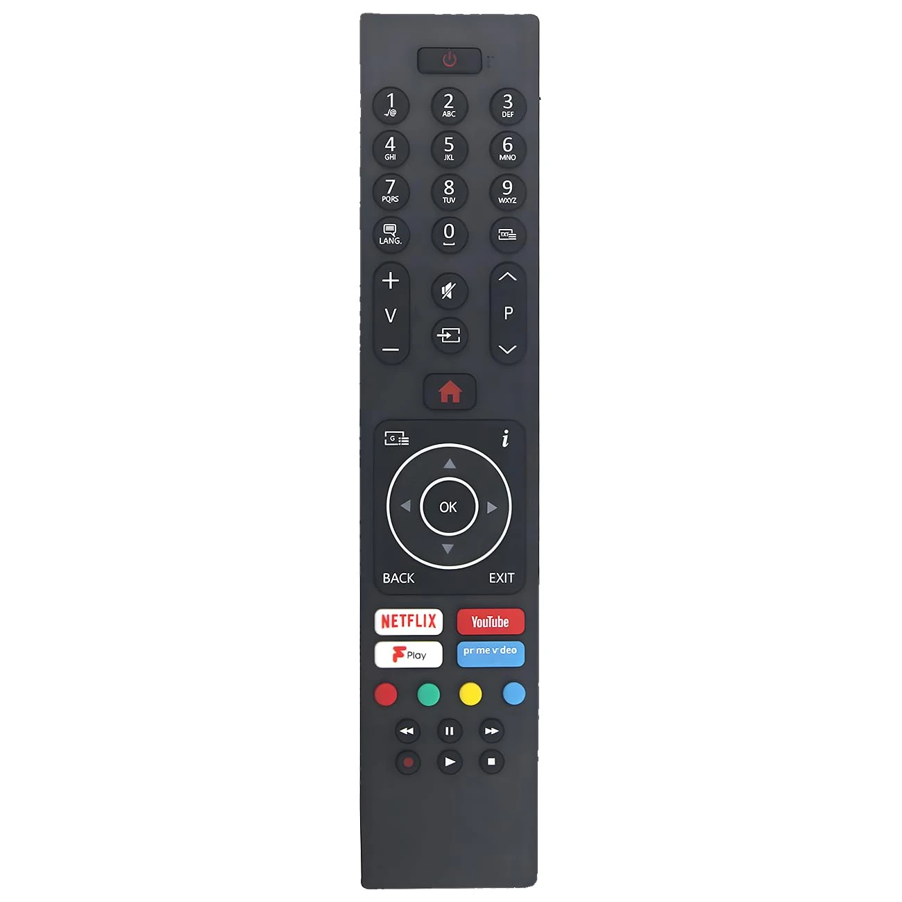 RC43137P RC43137 Replacement Remote for Hitachi Polaroid Bush Celcus Finlux Luxor TV 32-HD 40-FHD 43-FUD-8020 49-Air-FHD 49-UHD 55-FUD-8020 65-FUD-8020