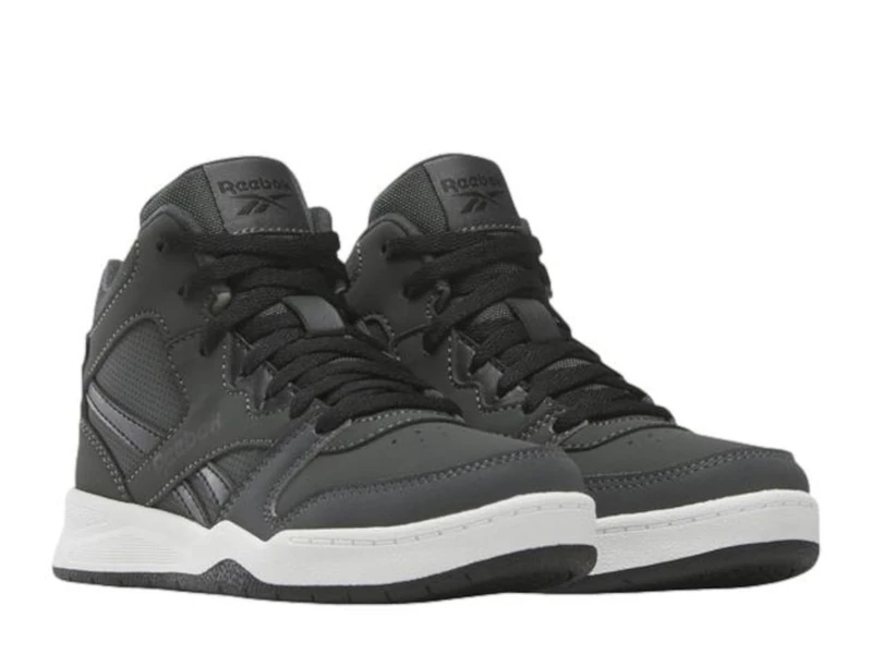 Reebok BB 4500 Court Trainers, Grey 6/FTWRWHITE/Black, 31.5 EU, Grey6 Ftwrwhite Black, 13 UK Child