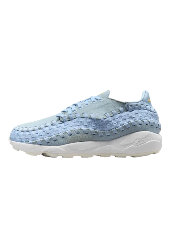 Nike FV6103-400 Air Footscape Women Denim/Wheat Gold-ICE Blue-White UK 3