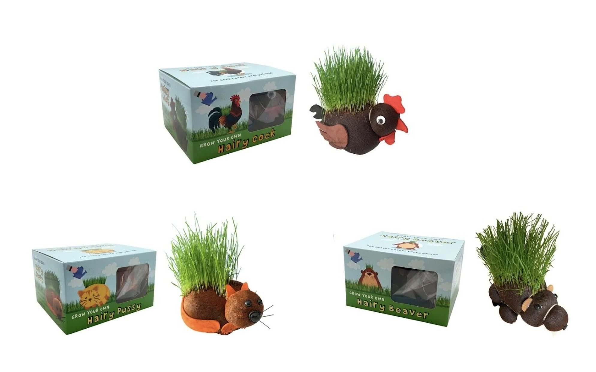 Diabolical Grow Your Own Hairy - The Complete Set (Hairy Collection)