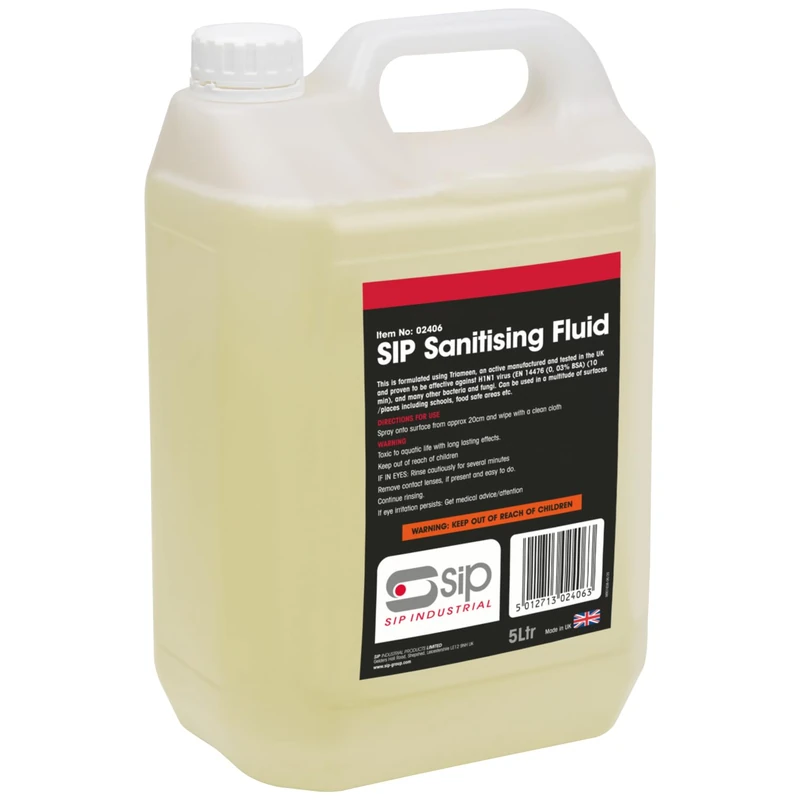SIP 5L Sanitising Fluid