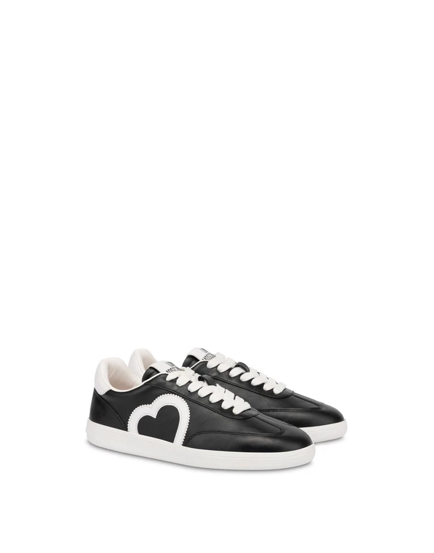 Love Moschino Women Ja15112g1nia100a Sneaker, Black, 4 UK