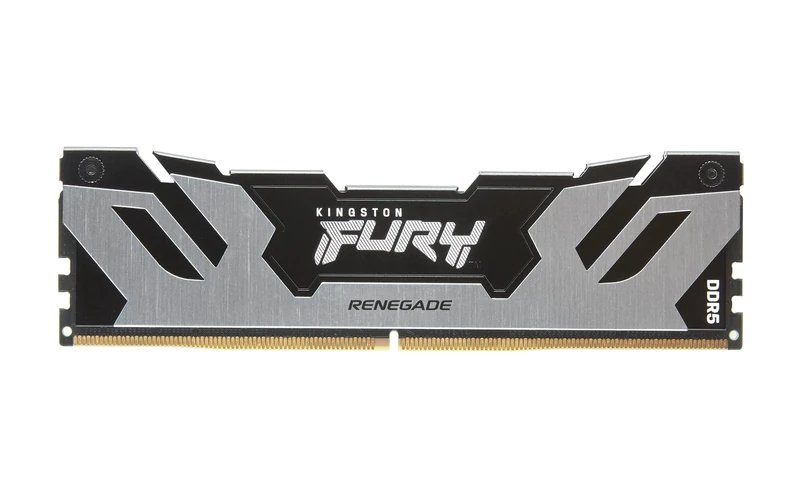 Kingston FURY Renegade DDR5 Silver/Black XMP 24GB 8400MT/s CL40 CUDIMM Desktop Gaming Memory - KF584CU40RS-24