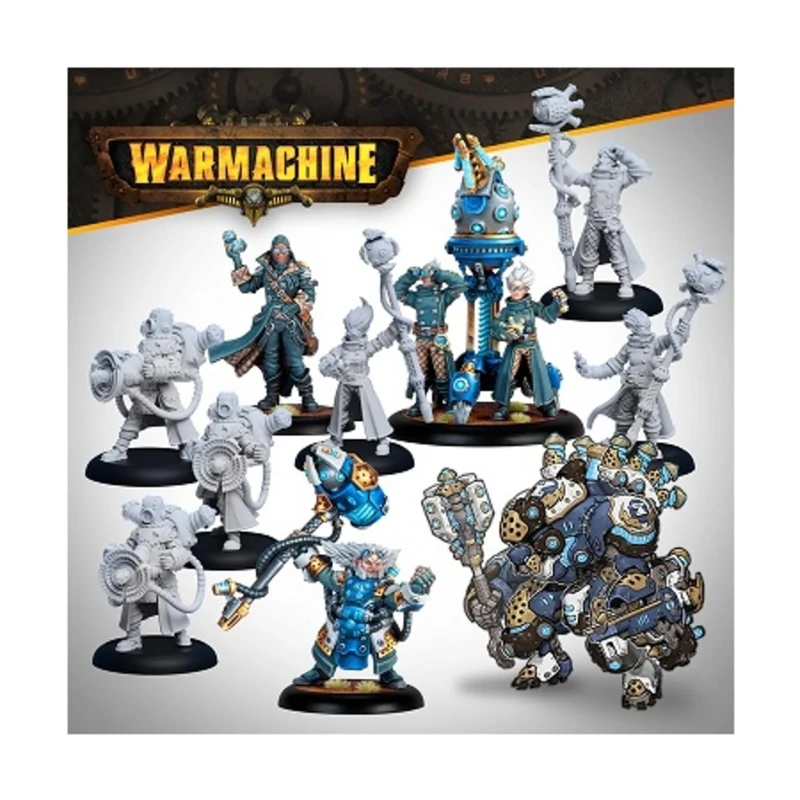 Warmachine: Cygnar Storm Forge Command Cadre (new)