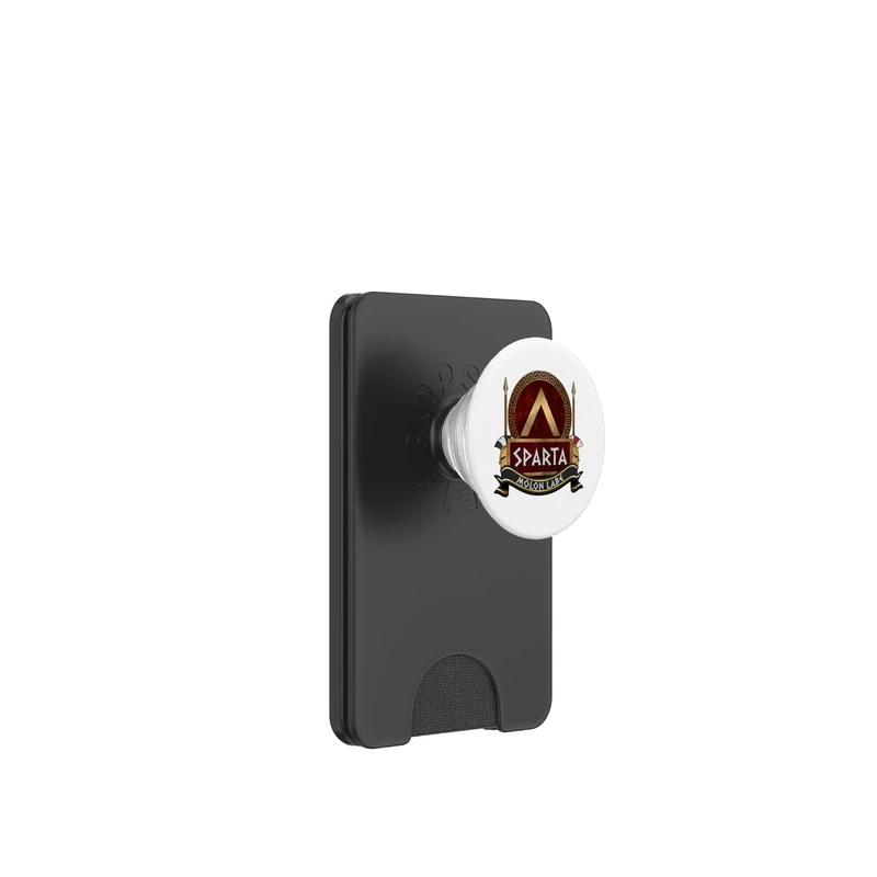 Sparta Lacedaemonian Spartan Army PopSockets PopWallet for MagSafe - Image 1