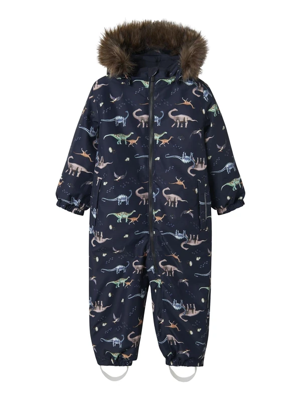 NAME IT Boys Snowsuit, Dark Sapphire, 122