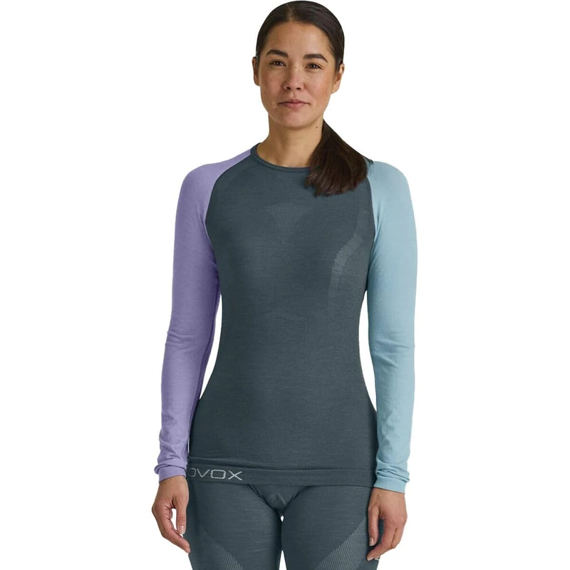 YPSILANTI 120 COMP LIGHT LONG SLEEVE W - C: dark arctic grey- T: XL