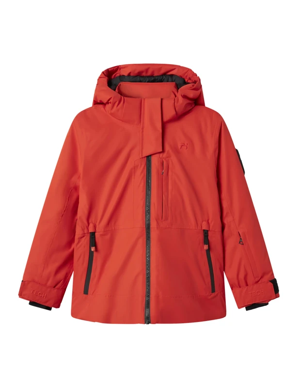 NAME IT Unisex Children's Ski Edition Fo Noos Nknslope10 Jacket, Fiesta, Numeric_158