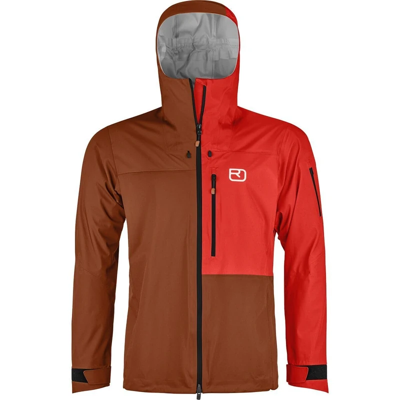ORTOVOX 3L ORTLER JACKET M, 70716, bristle brown, L - Image 1