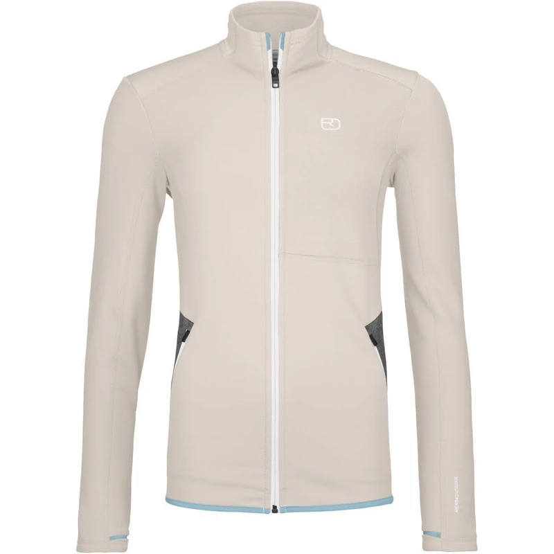 ORTOVOX FLEECE JACKET W, 86977, white chalk, XS