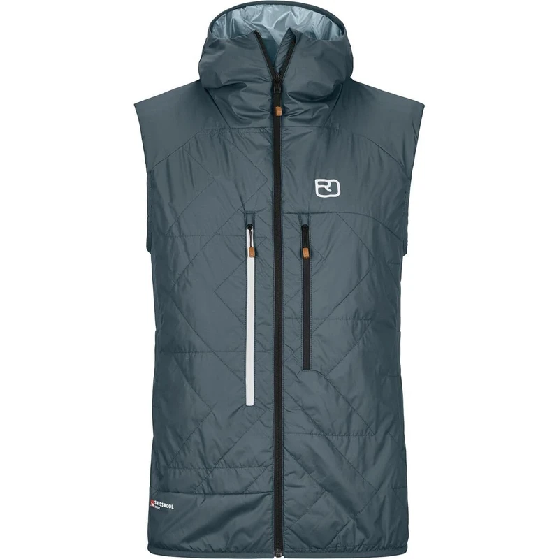ORTOVOX SWISSWOOL PIZ BOÈ VEST M, 61531, dark arctic grey, M