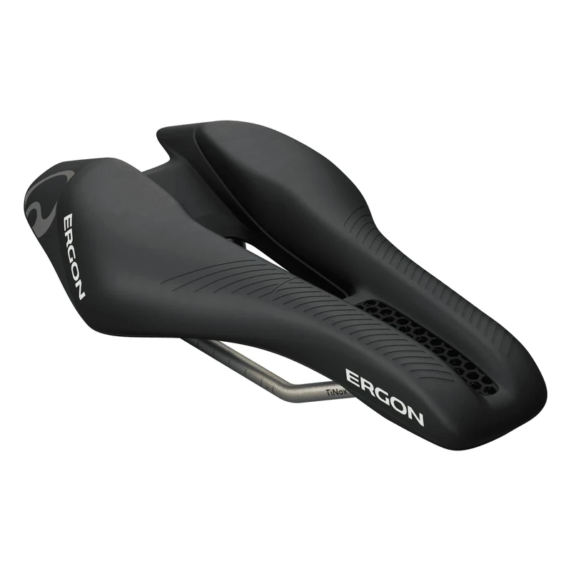 Ergon SR Triathlon Womens Performance Saddle, Front Position, Black