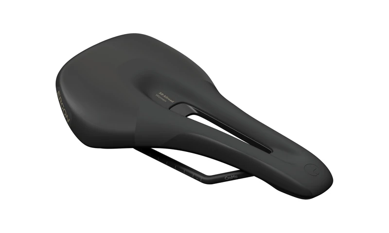 Ergon SR Allroad Womens Bicycle Saddle, Nylon Shell and CroMo Rails, Black, Size Small/Medium