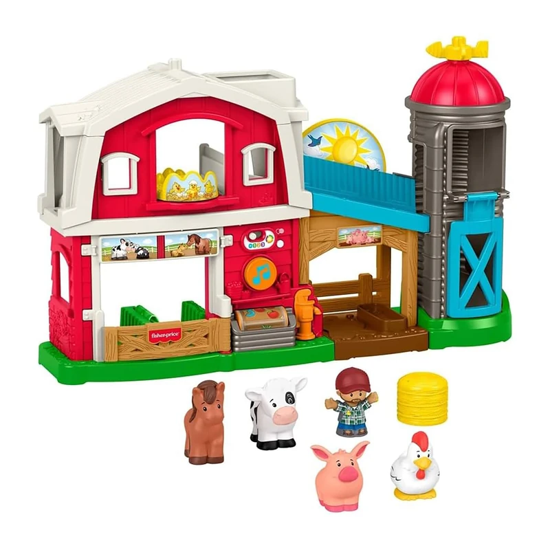 Fisher-Price Little People JGX09 Musical and Educational Game for Children from 1 Year - Multilingual Version - Image 1