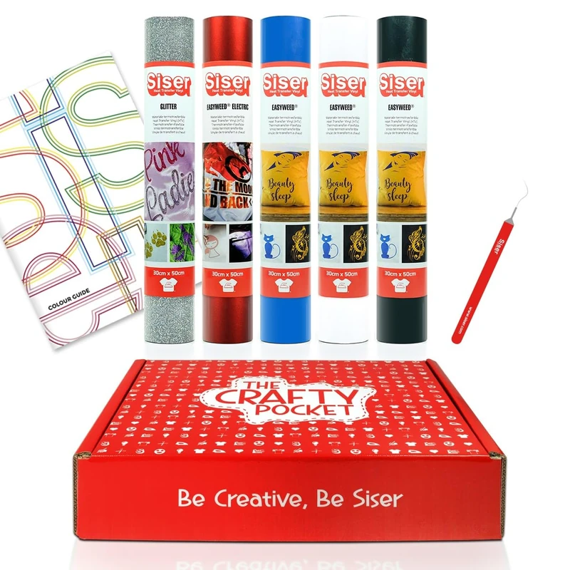 Siser Crafty Pocket Easy Start Iron-On Vinyl for Use with All Machines