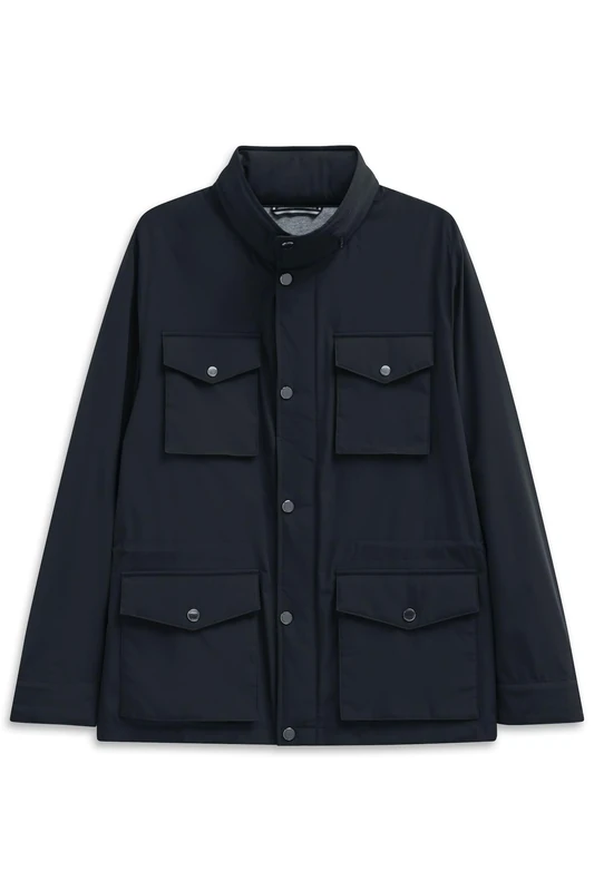 bugatti Men's 879400-81036 Transitional Jacket, 390-navy, 44