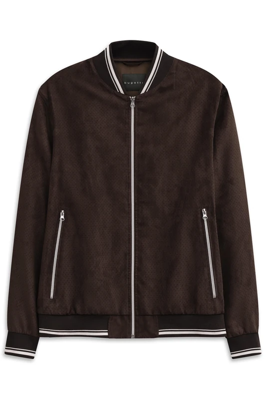 bugatti Men's College Jacket Transition Jacket, 90-Brown, 48
