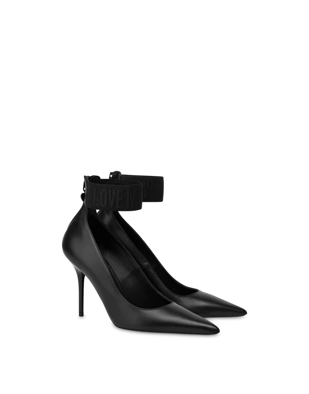 Love Moschino JA10329G1NIAX000, Women's Lace-Up Shoes, Black, EU 40 - UK 6, Black, 8 UK