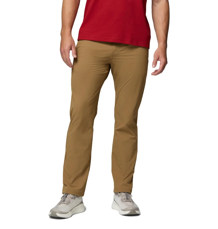 Columbia Men's ROC Tech Chino Pant, Hiking Trousers, Delta, 32 Waist x 34 Length