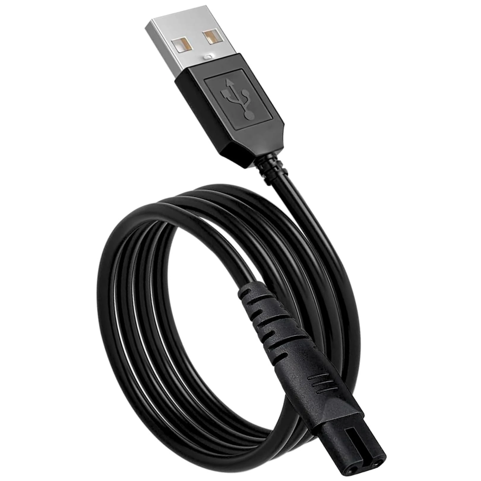 USB Charging Cable for Water Flosser, Portable Cordless Oral Irrigator Replacement Cable for Hangsun, COSLUS, Aquasonic, Nicefeel, Oralfree, MOSPRO, Cremax, Tovendor, Insmart, Zerhunt-1.2m (Black)