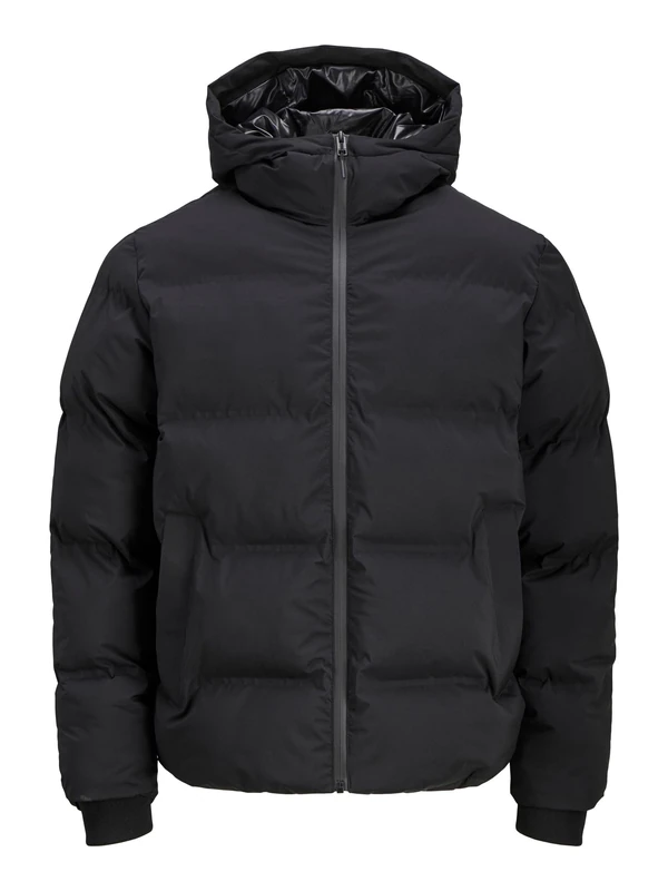 JACK & JONES Men's Jjkaito Puffer Jacket Bf, Black, xx_l