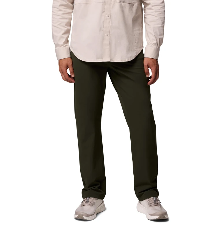 Columbia Men's ROC Tech 5 Pocket Pant, Hiking Trousers, Greenscape, 34 Waist x 34 Length