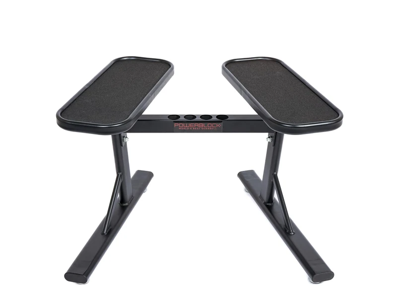 PowerBlock PowerMax Stand 2.0 - Dumbbell Rack & Weight Rack, Compatible with Weights up to 45 kg, Home Gym Strength Training