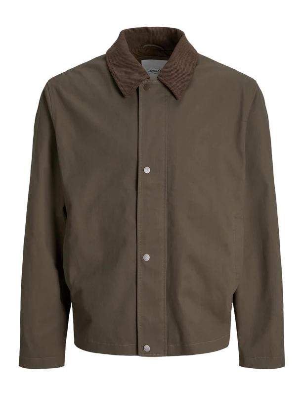 JACK & JONES Men's Jjgrady Worker Jacket, Canteen, L, Canteen, L