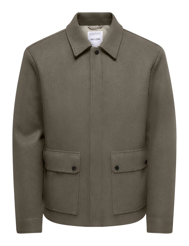ONLY & SONS Male Jacket ONSCONNOR Jacket, Bungee cord, L - Image 1