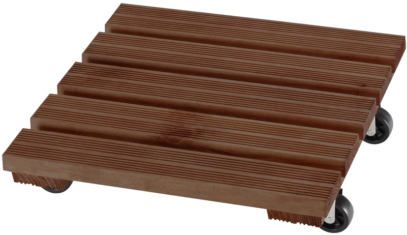 Dörner + Helmer Plant Roller, Dark Brown, 38cm x 38cm