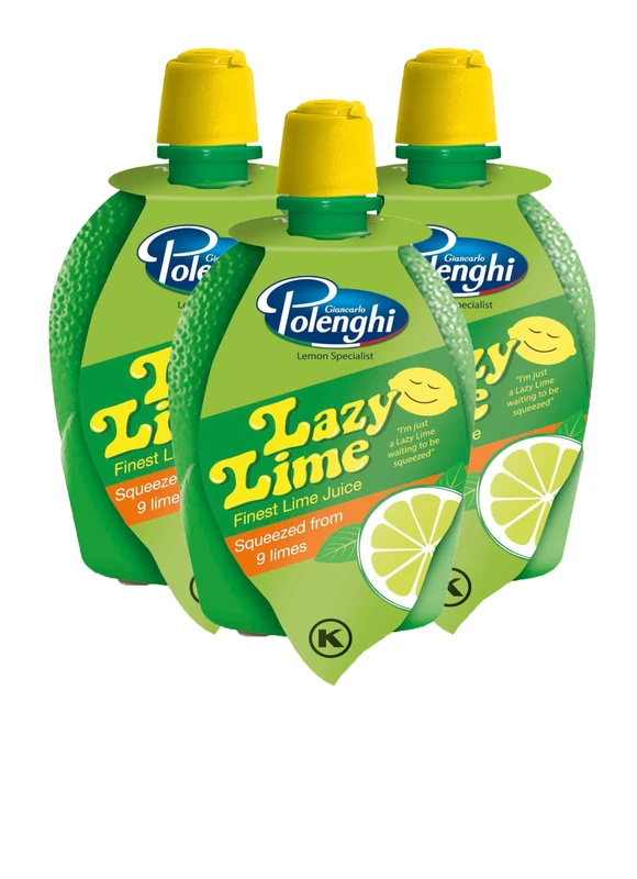 ReaLime Lime Juice 3 x 200ml - Tasty, Practical, Convenient - Blended from Selected Origins