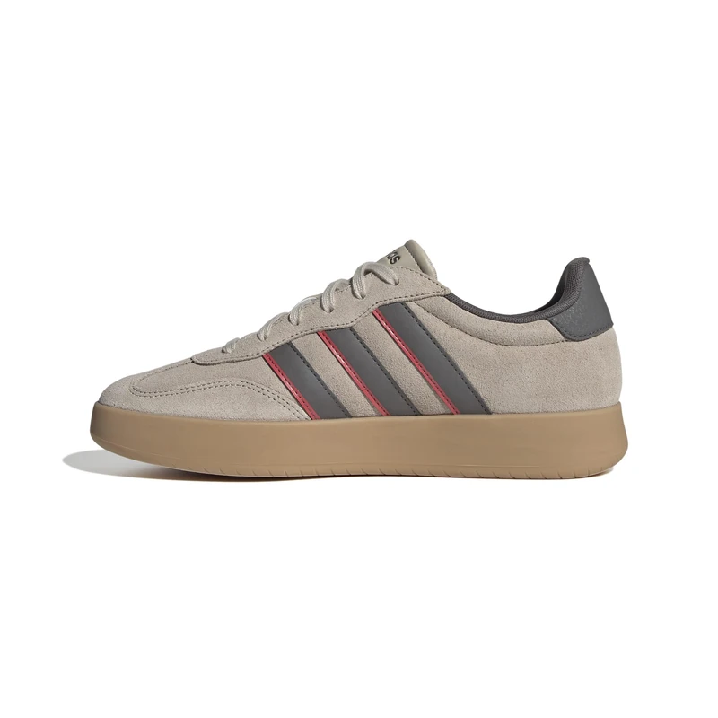 adidas Men's Barreda Shoes, Wonder Beige/Charcoal/semi Lucid red, 11 UK