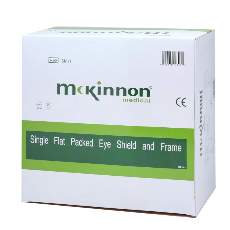 Mckinnon Medical Premium Pop On Eye Shields Flat Pack (Box 50) - Image 1