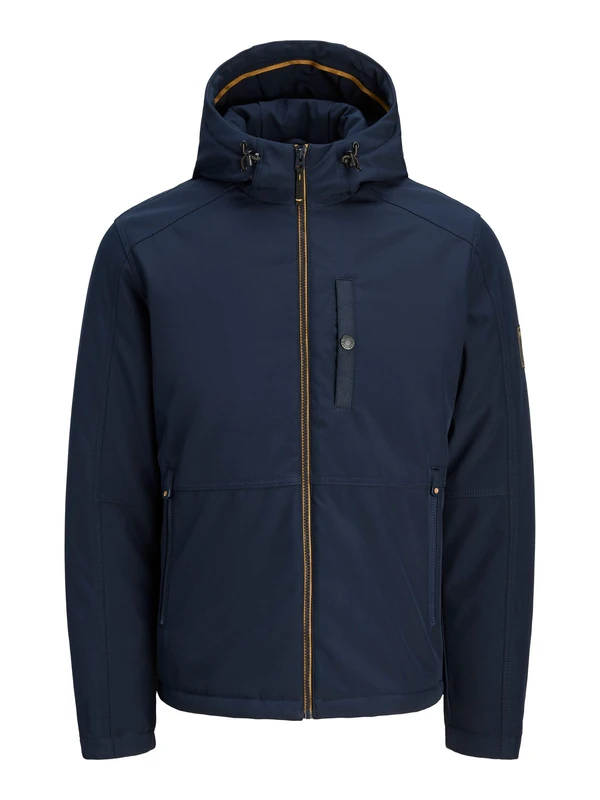 JACK & JONES Men's Jjfinn Softshell Jacket, Sky Captain, M, Sky Captain, M