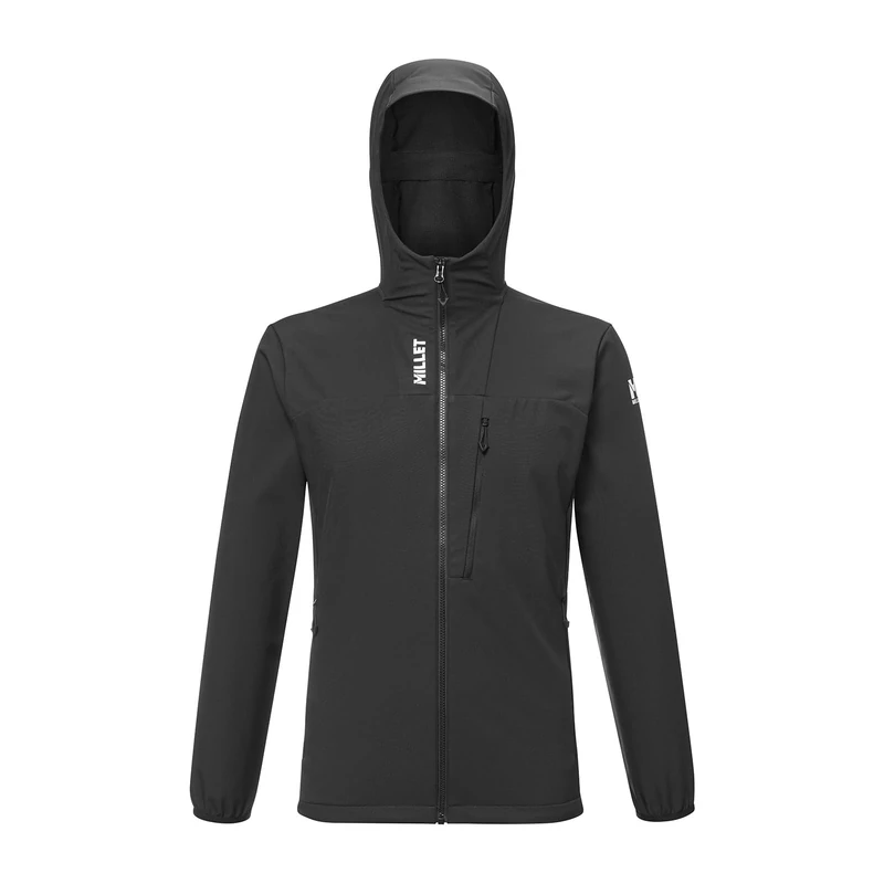 MILLET Men's Softshell Jacket Windproof and Breathable Comfortable Stretch – SENECA SHIELD HOODIE