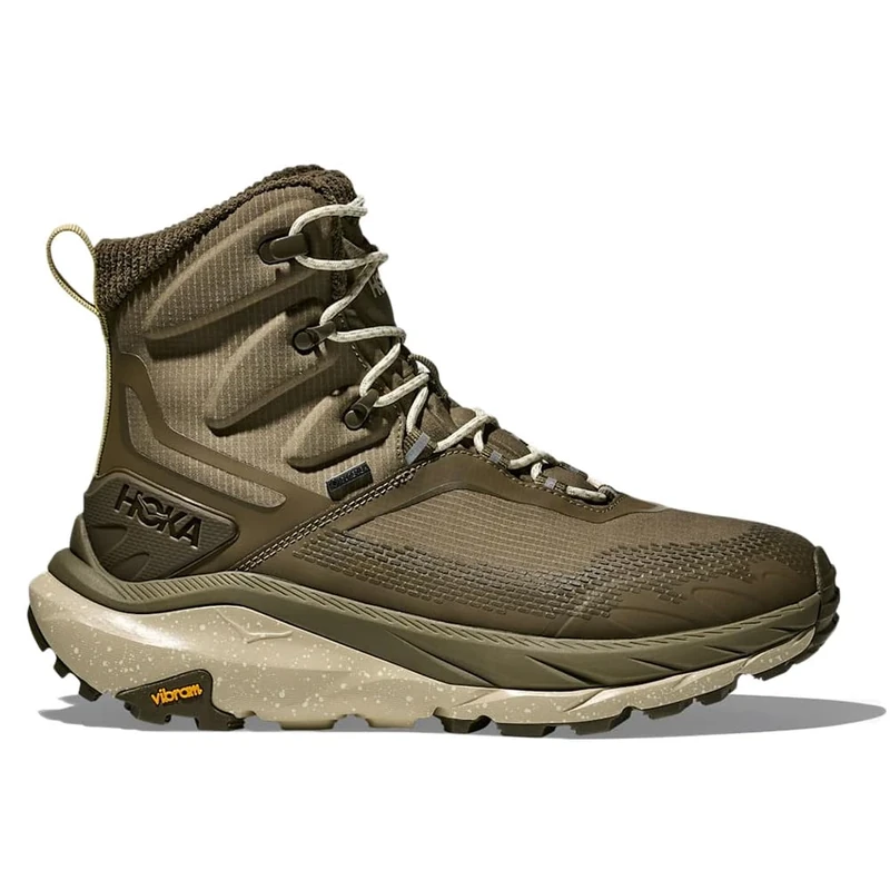 Hoka ONE ONE Women's M KAHA 2 Frost GTX Sneaker, Antique Olive/Oyster Mushroom, 11.5 UK