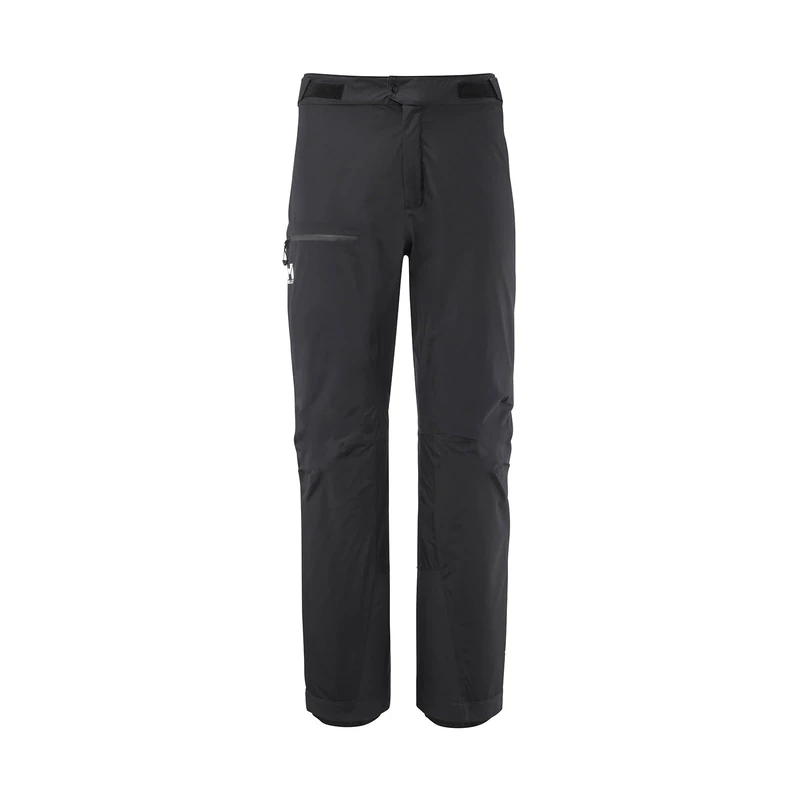 MILLET Seneca Gore-TEX 2L Waterproof Trousers for Men - Breathable and Durable - Hiking & Trekking - with Openings Nero
