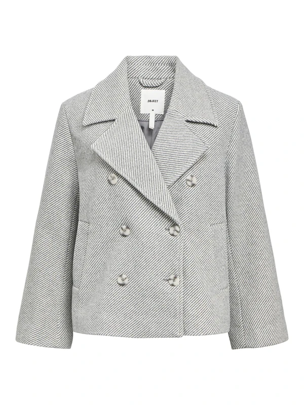 Object Objkeily Noos Women's Short Jacket, Sandshell, numeric_44