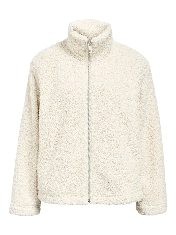 Object Women's Objfreya Re L/S Jacket Noos, White Sand, 16