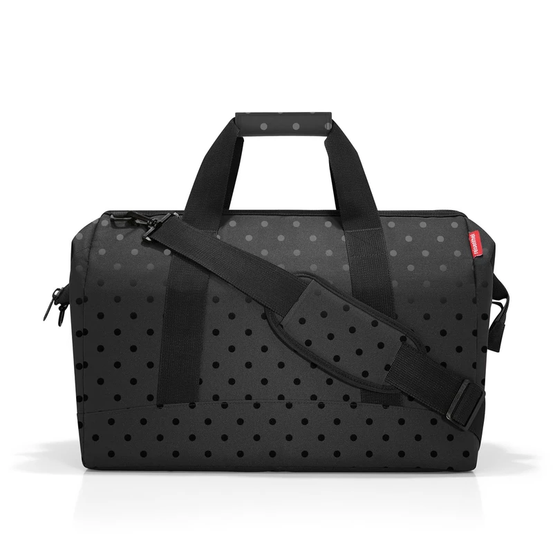REISENTHEL MT7075 ALLROUNDER L Gym Bag Women's GLOSSY DOTS BLACK Size Unica