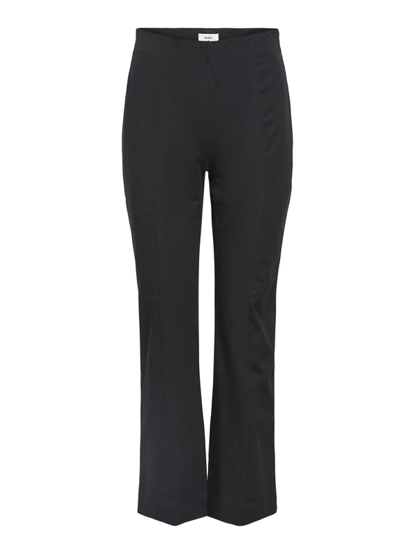 Object Women's Objlake Mw SLI Ankle Pant Noos, Black, 34W x 32L