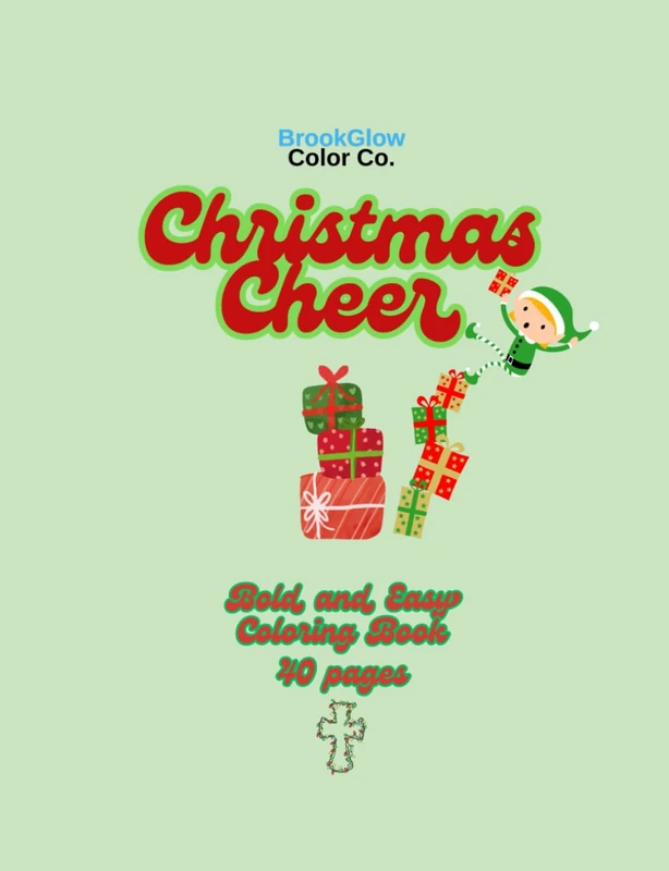 Christmas Cheer: Bold & Easy Coloring Book