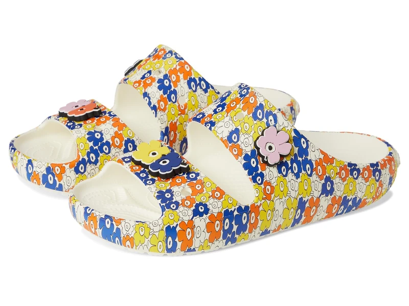 Crocs Unisex Adult Sandal, Marimekko Classic Sandal, Multi, 8 UK Men, 9 UK Women