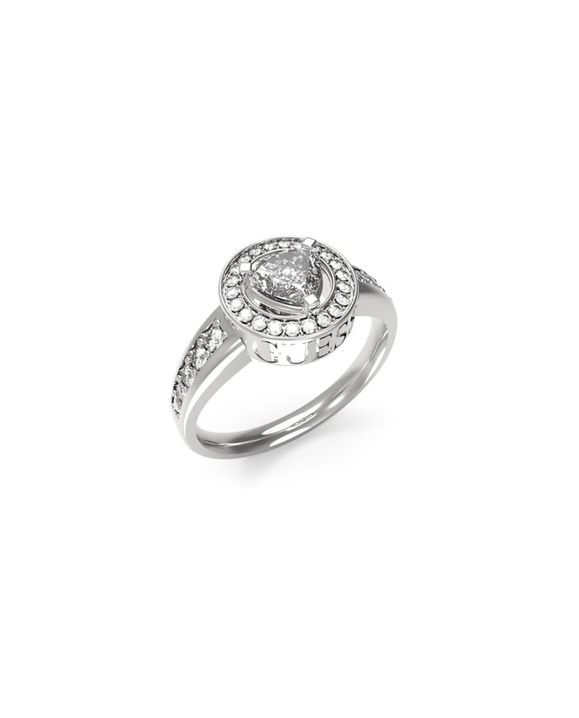ANILLO GUESS - Ring M'AMA NON M'AMA Color: Plata - Image 1