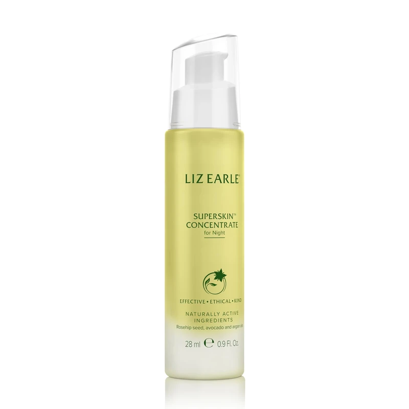 Liz Earle Superskin™ Concentrate, with Rosehip Seed, Avocado and Argan Oils, Balances, Smoothes and Softens Skin Overnight, 28ml