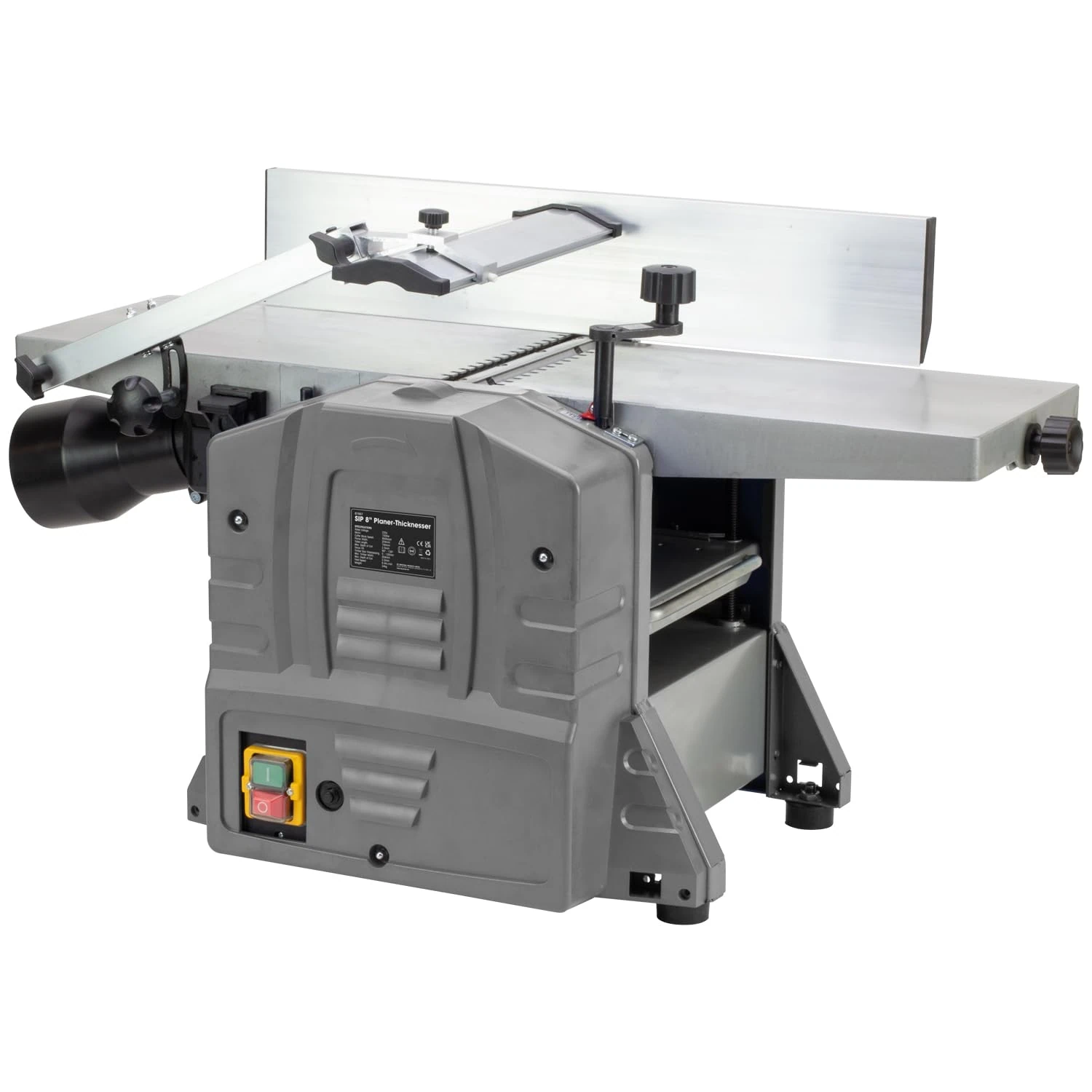 SIP 8" x 5" Wood Planer Thicknesser 1500W 9000RPM Portable Electric Woodworking Thickness Planer