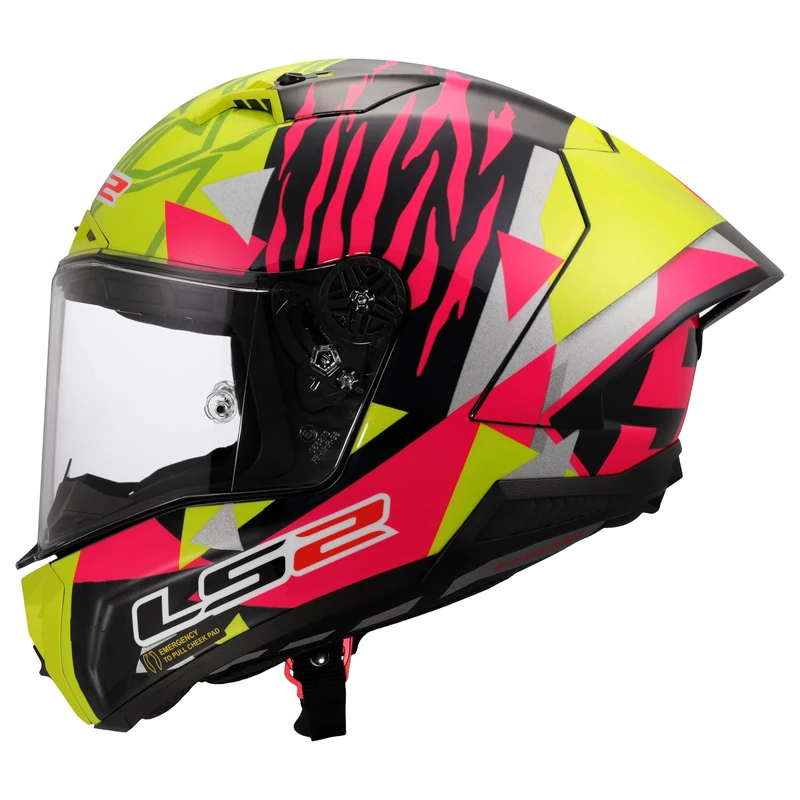 LS2 FF805 THUNDER GP AERO. 6K Carbon Motorcycle Full Face Helmet. ALDEGUER Replica. Gloss. (XXL) 63-64 cm