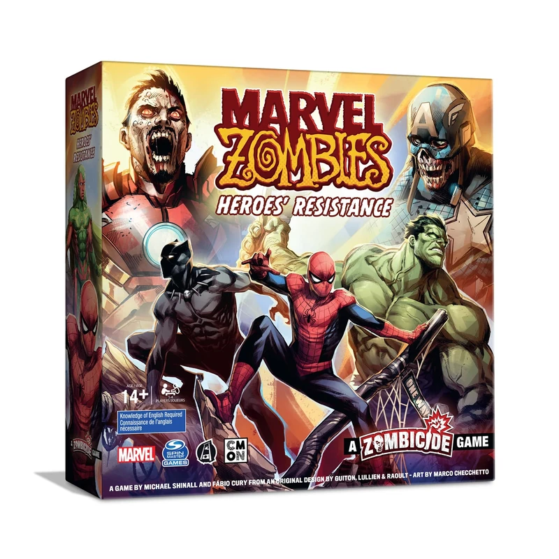 CMON | Marvel Zombies: Heroes' Resistance | Miniatures Board Game | Ages 14+ | 1-4 Players | 45-60 Minutes Playing Time