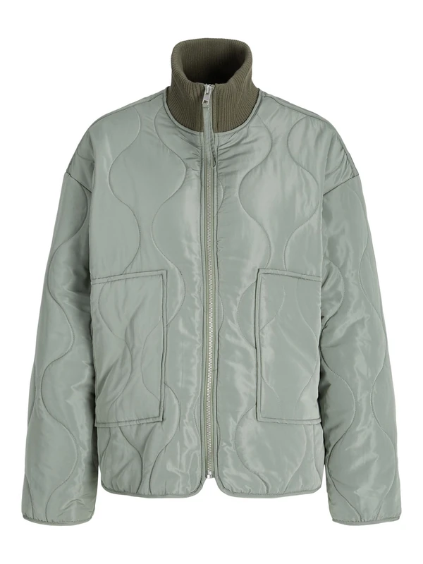 Jack & Jones Women's Jxserena Mid Quilted Jacket OTW Sn, Sea Spray, L, Sea Spray, L